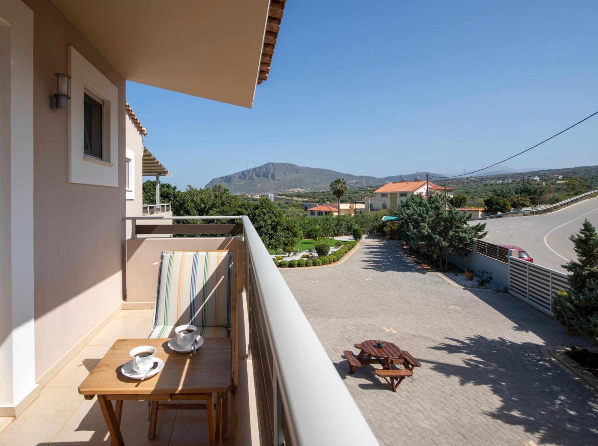 Four Seasons Private Villa - Seaview - Big Heated Pool - Gym - Sport Activities Gouves Exterior photo